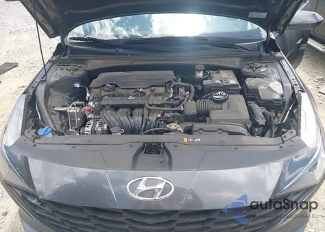 2021 Hyundai Elantra Sel z USA, uszkodzony, nr VIN 5NPLS4AG2MH026375